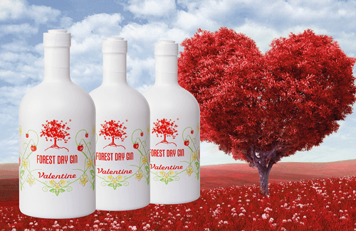 forest dry valentine gin