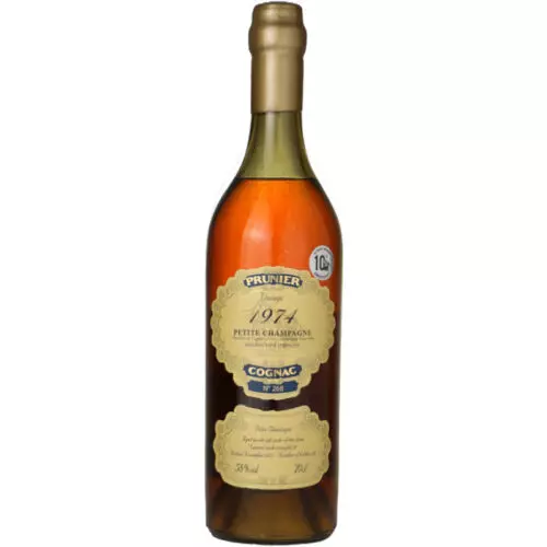 Prunier cognac 10th anniversary the whisky mercenary 1974 58% 70cl