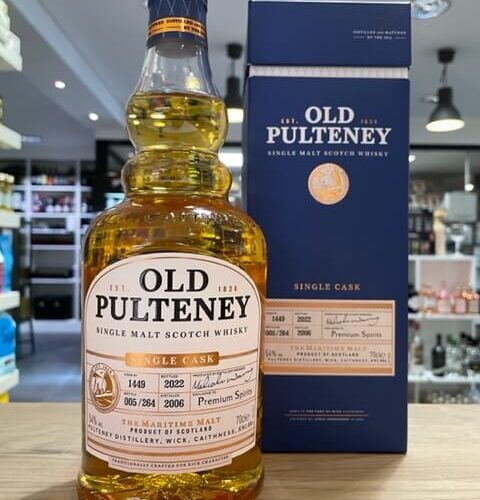 Old pulteney premium spirits 2006 54% 70cl