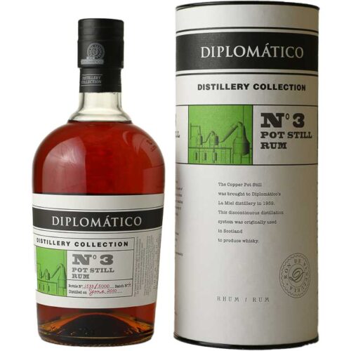 Diplomatico n°3 pot still distillery collection 47% 70cl