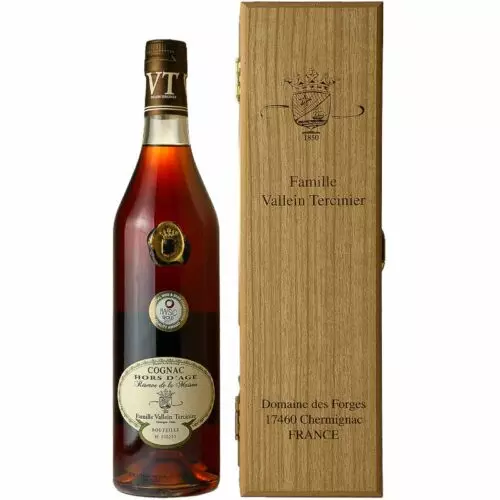 Vallein tercinier hors d'age cognac 42% 70cl