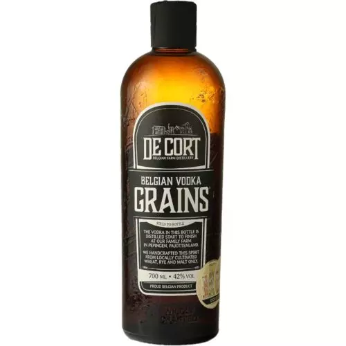 De Cort belgische graanvodka 42% 70cl