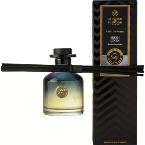 Ashleigh&burwood geurstokjes vers linnen 120ml