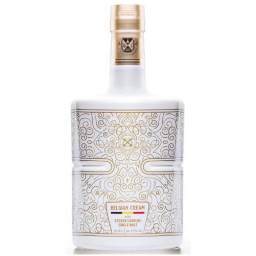 Belgische creamlikeur met gouden carolus whisky 17% 70cl