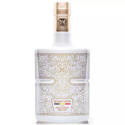 Belgische creamlikeur met gouden carolus whisky 17% 70cl