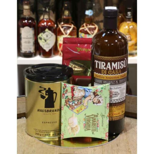 Cadeaumand Italiaanse tiramisu likeur