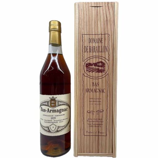 Domaine de baraillon armagnac 1929 40% 70cl