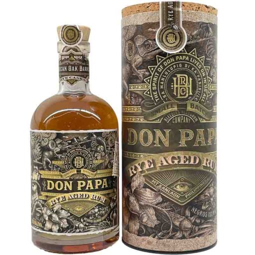 Don papa rye aged casks rum 45% 70cl