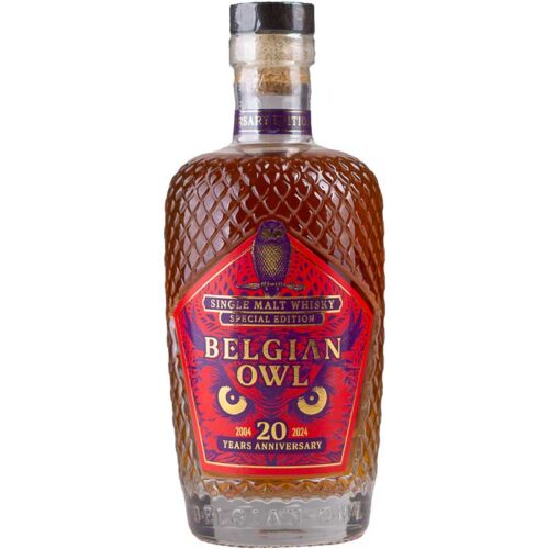 Belgian owl 20th anniversary edition 46% whisky 50cl