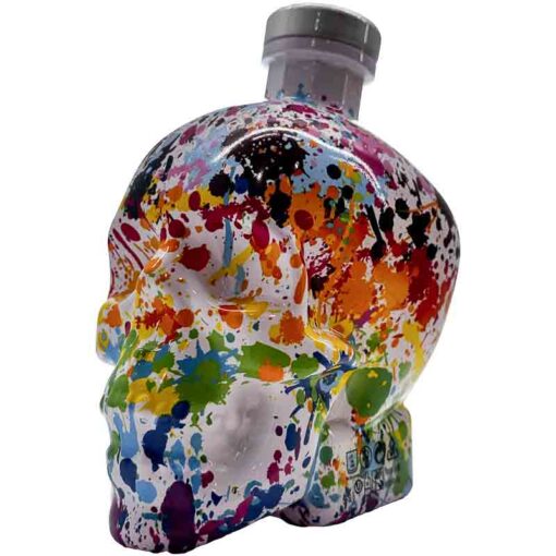 Crystal head pride paint skull 40% vodka 70cl