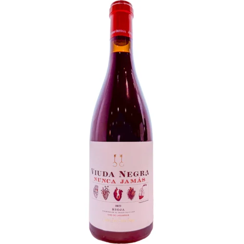 Viuda negra nunca jamàs spaanse rode wijn 14% 75cl