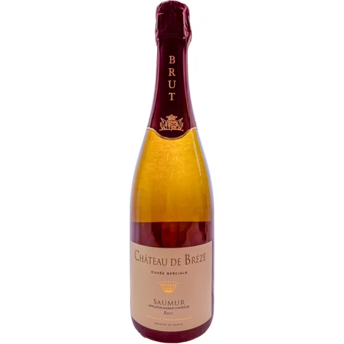 Chateau de breze saumur brut blanc franse witte wijn 13,5% 75cl