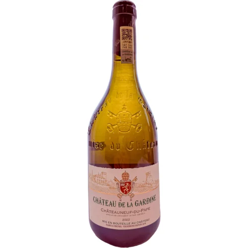Chateau du pape de la gardine blanc franse witte wijn 14% 75cl