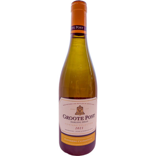 Groote post kapokberg reserve chardonnay zuid-afrikaanse witte wijn 13,5% 75cl