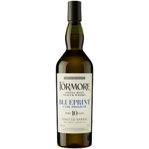 Tormore blueprint toasted whisky 10y 48% 70cl