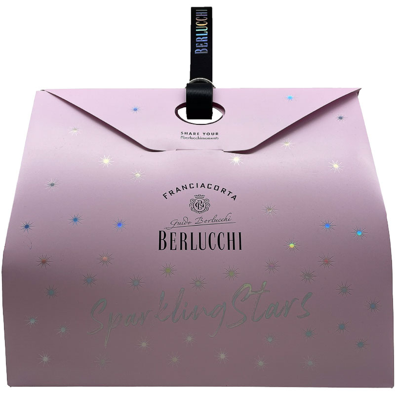 berlucchi franciacorta rose sparkling stars italiaanse champagne glazen cadeauset