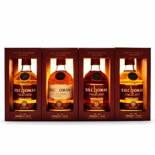 Kilchoman The 20th Anniversary Cask Serie 4 x 70cl