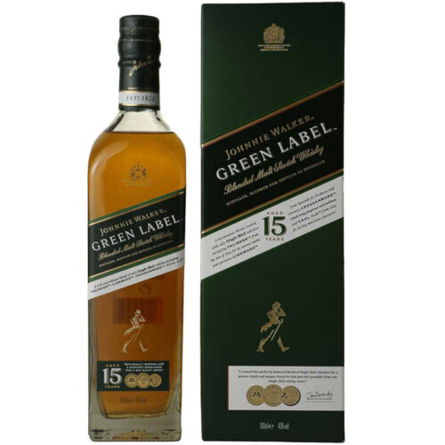 Johnnie walker green label 15 years 43% 70cl