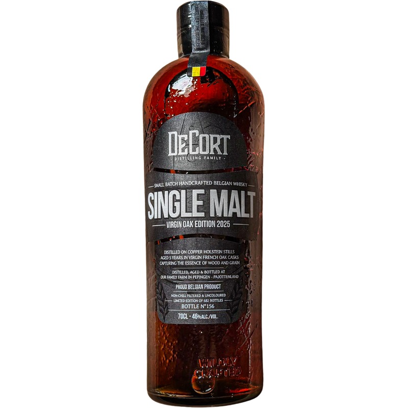 De cort single malt virgin oak edition 46% 70cl