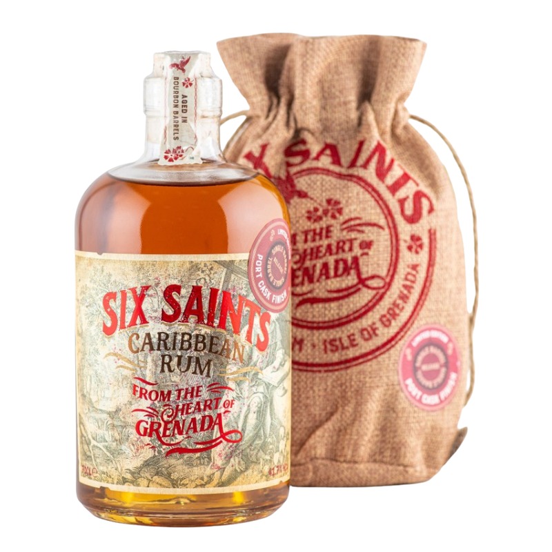 Six saints caribbean rum 41,7% 70cl