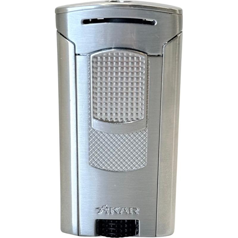 Xikar single flame aansteker silver