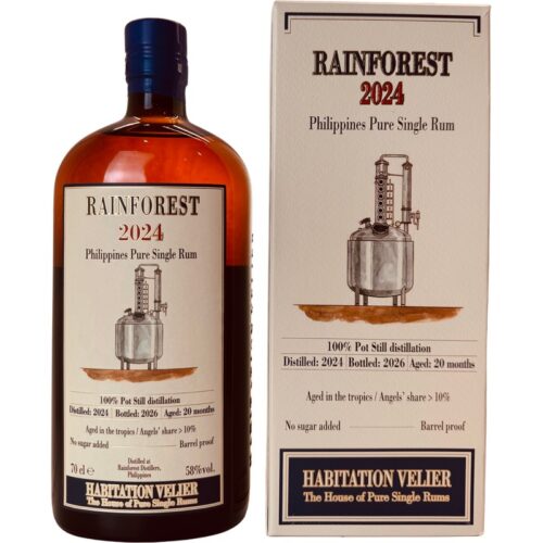 Habitation velier rainforest 2024 rum 58% 70cl