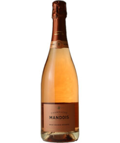 Mandois rose grande reserve champagne 12% 75cl