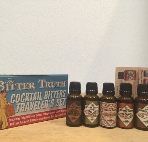 The bitter truth cocktail bitters traveler's set 5x2cl