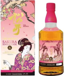 The Matsui Sakura Single Cask 6y Whisky 70cl