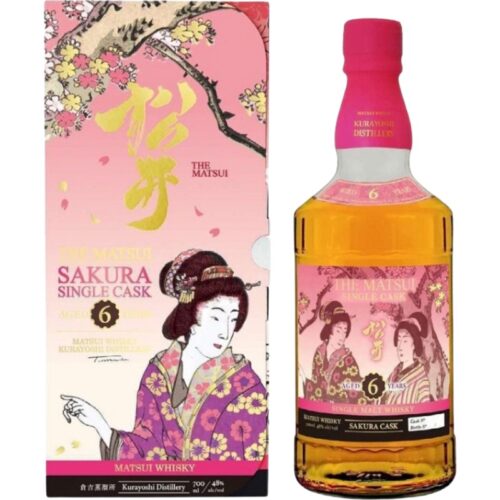 The Matsui Sakura Single Cask 6y Whisky 70cl