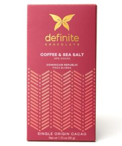Definite puur koffie en zeezout 65%