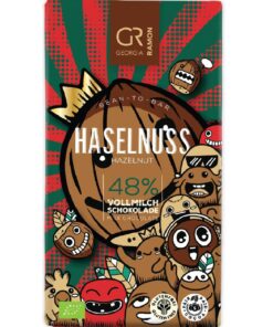 Georgia Ramon hazelnoot-melkchocolade 48% bio