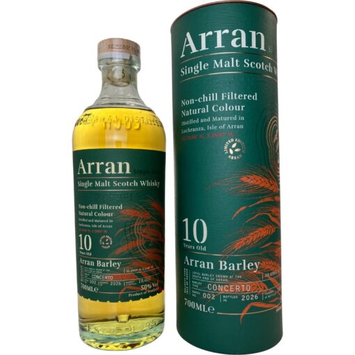 Arran 10y barley 2026 50% 70cl