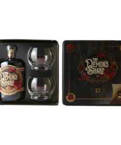 The demons share 12y rum + 2 glazen 41% 70cl
