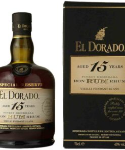 El dorado guyana 15y rum 43% 70cl