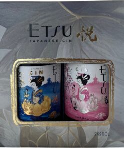 Etsu japanese gin 43% 2x20cl