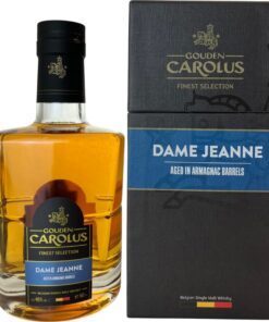Gouden carolus finest selection dame jeanne 46% 50cl + giftbox