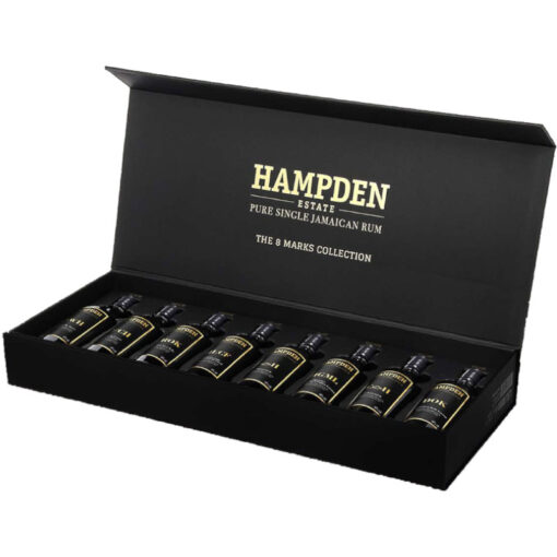 Hampden jamaica 8 marks rum collectie degustatiebox 60% 8*20cl
