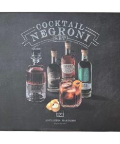Marzardo negroni cocktail set 3x20cl