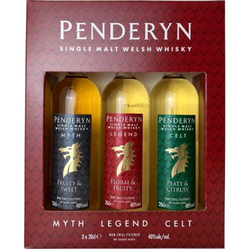 Penderyn triple pack myth-legend-celt 40% 3x20cl