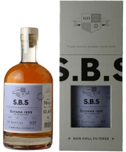Port mourant guyana 1999 22y sbs origin rum 52,6% 70cl