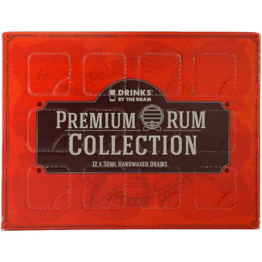 Rum adventskalender drinks by the dram 12 days 43,1% 36cl batch L21169