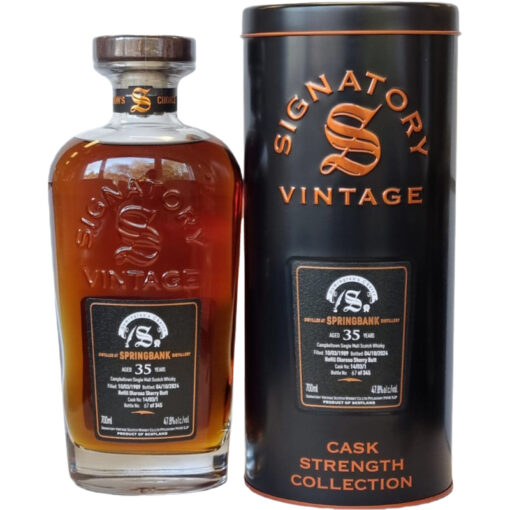 Springbank 35y 1989 Signatory Vintage 14/03/1 70cl