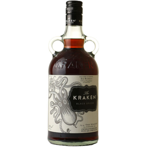 The kraken rum black spiced 40% 100cl