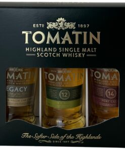 Tomatin triple 12y-legacy-14y 44% 3x5cl