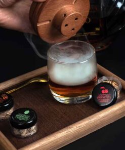 Alternative view of Luxe whiskey cocktail smokerset met aansteker