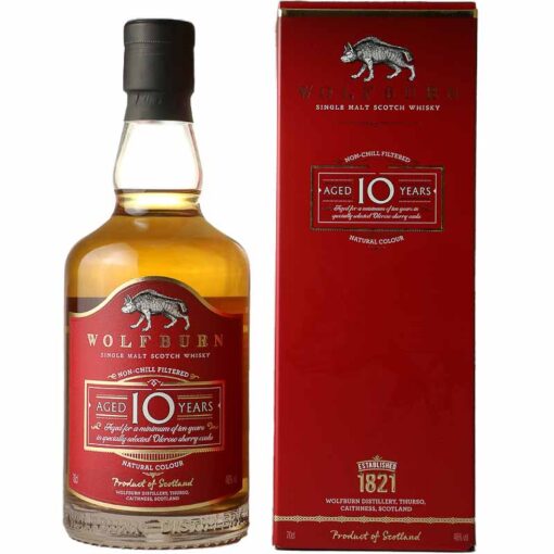 Wolfburn 10y oloroso sherry batch 1 70cl